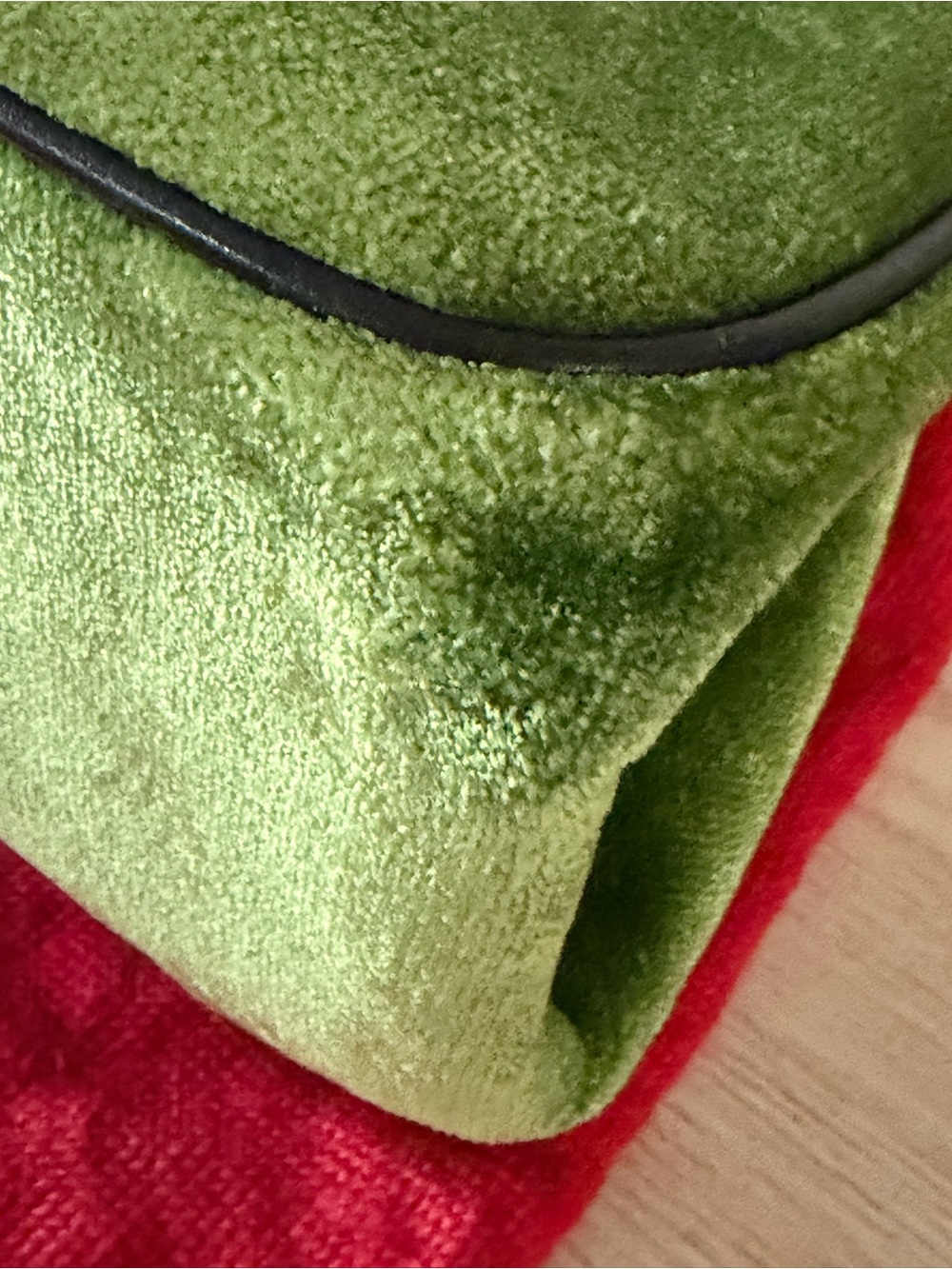 Roberta di Camerina Vintage Velvet & Leather Bag - Picture 5 of 13